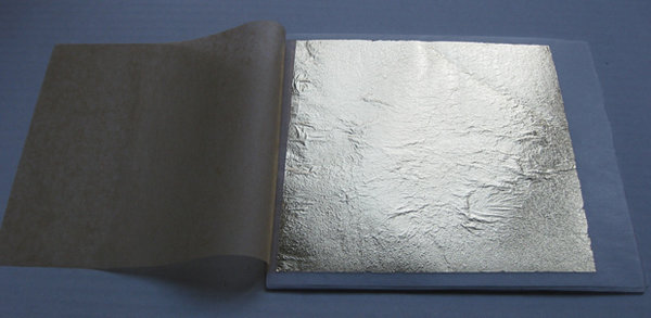 Schlagmetall 2 dunkel/ antikgold, transfer -14x14 cm