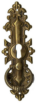 Schlüsselschild mit Griff senkrecht, "Gründerzeit 2"