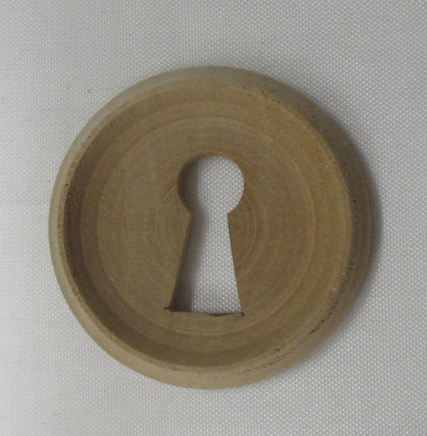Holzschlüsselschild  aus Erle 32 mm