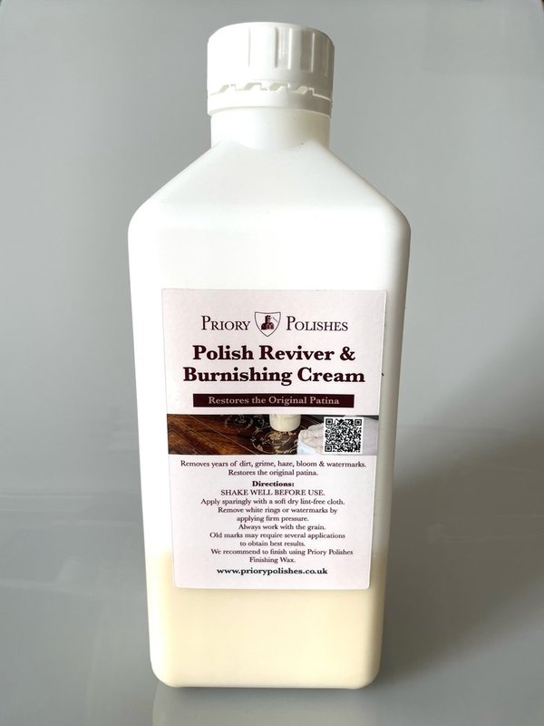 Polish Reviver & Burnishing Cream v. PRIORY POLISHES